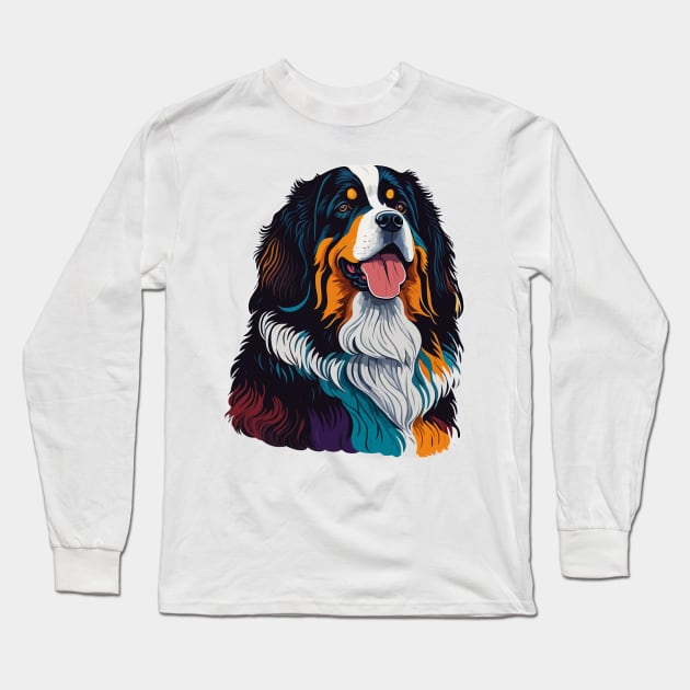 Cute Berner Long Sleeve T-Shirt by SpriteGuy95